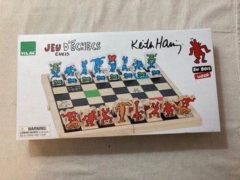 Keith Haring MOMA Exclusive Chess Set MIB