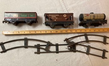 Train - Antique Tin Set - Marx(?)