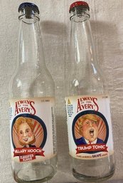 2016 Election Bottles Clinton Trump