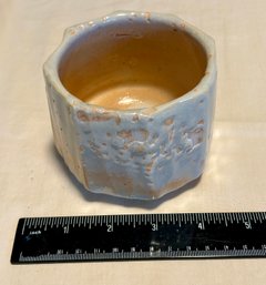 Small Artisan Hand Made Pottery Small Succulent Pot Planter Or Candle Holder