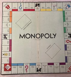 1935 Original Monopoly Game Board (20 X 20)