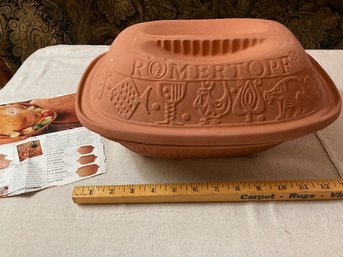 Romertofts Clay Roasting Pot - New