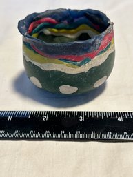 Hand Made Artisan Clay Small Pottery Piece