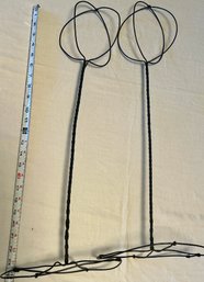 Vintage Wired Hat Stands