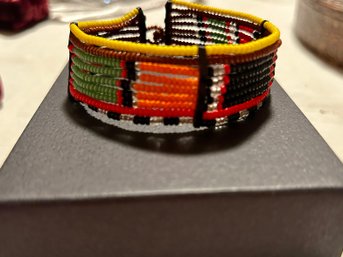 Vintage Tribal Maasai Cuff Bracelet