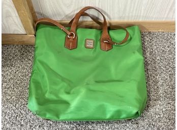 Dooney & Burke Green Purse - Stained