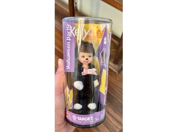 Barbie Kelly Black Cat Halloween Party Doll New