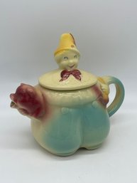 Vintage Shawnee Pottery Tom The Pipers Son Teapot