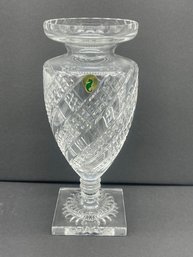 Waterford Lead Crystal Arcade Pedestal Flower Vase Ireland