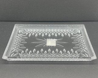 Waterford Lead Crystal Lismore Sandwich Tray