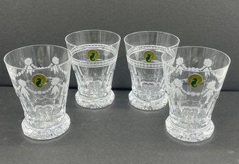 WaterfordLead Crystal Set Of Four Grafton Street Flat Tumblers