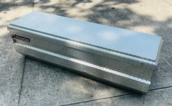 Weather Guard Aluminum Tread Plate Truck Bed Tool Box Model 664-0-01