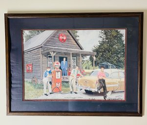 Coca Cola Framed Print The Worlds Greatest Rock Band By Donnie McDowell Signed Numbered