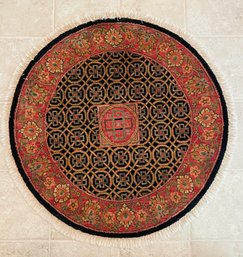 Quality Round Woven Floor Area Rug