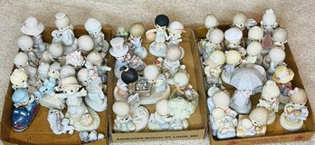 Group Lot Of 46 Precious Moments Figurines