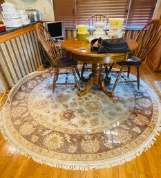 Large Round Fringe Rug 8ft RUG ONLY!!