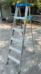 Five Step 6ft Werner Aluminum Step Ladder