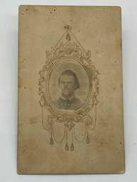 Civil War CDV Lt Lieutenant 1st Kansas Volunteer Infantry Soldier Picture