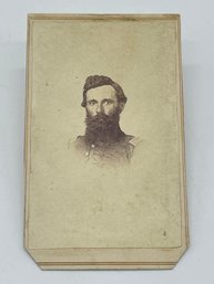 Original CDV Photo Image 5th Kansas Cavalry Civil War Soldier