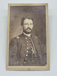 Original CDV Photo Image 11th KVC Kansas Cavalry Civil War Soldier Kansas City Mo.