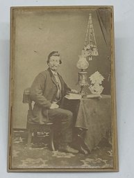 Original CDV Photo Image 11th KVC Kansas Cavalry Civil War Soldier