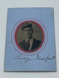 Original Tintype Tin Type Photo Image Perry Newport Kansas Civil War Soldier Infantry Cavalry