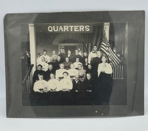 GAR Grand Army Of The Republic Cabinet Photo Image Meeker Colorado Quarters Cavalry Civil War Soldier Wives