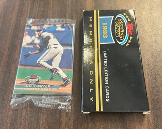 1993 Stadium Club Baseball 15 Card Members Only Set
