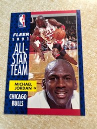 Michael Jordan 1991-92 Fleer Basketball