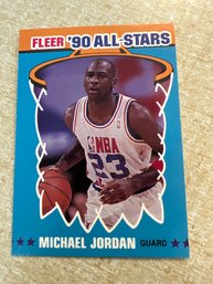 Michael Jordan 1990-91 Fleer All Star