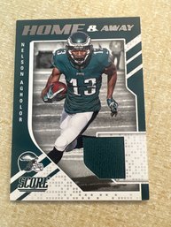 Nelson Agholor 2018 Score Football Relic Card