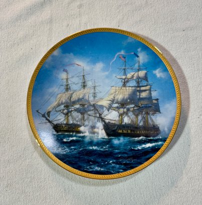 Vintage, Collectable USS Constitution Plate
