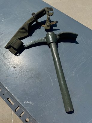 Camping Pick Axe With Holder