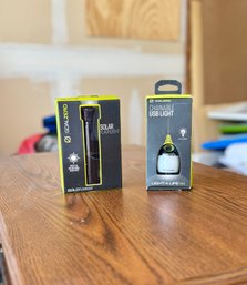 Goal Zero Solar Flashlight, Chainable USB Light