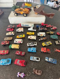 Vintage Collection Of Toy Cars And Misc.