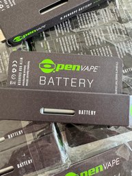 Open Vape Battery With USB Charger