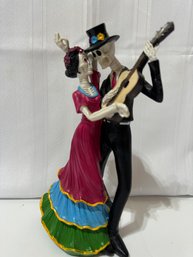 Resin Dancing Skeletons