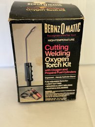 Bernz O Matic High Temp. Cutting, Welding, Oxygen Torch Kit