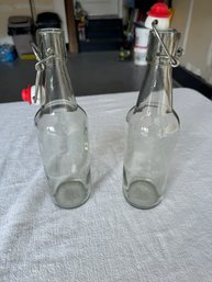 Decorative/storage Bottles With Seal Tops