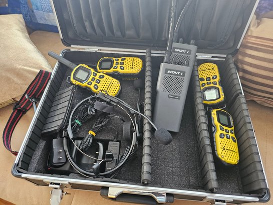 Case Of Two Way Radios/scanners