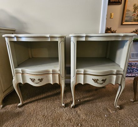 Pair Of French Provincial Nightstands