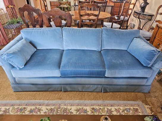 French Blue Drexel Couch