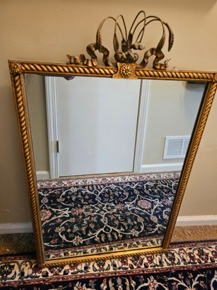 Gilt Rectangular Mirror