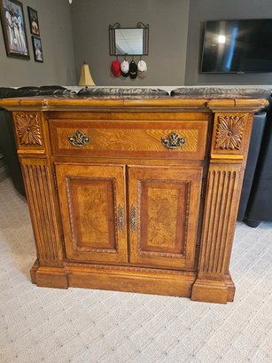 Bar Or Sideboard With Expandable Top