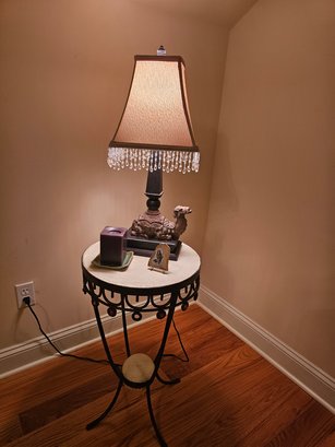 Camel Lamp And Table