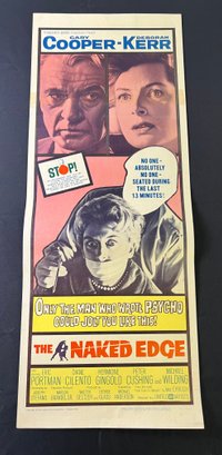 The Naked Edge Vintage Movie Poster