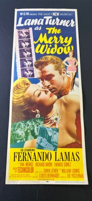 The Merry Widow Vintage Movie Poster