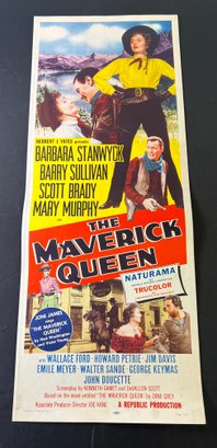 Maverick Queen Vintage Movie Poster