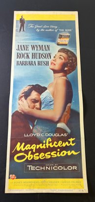 Magnificent Obsession Vintage Movie Poster