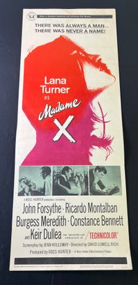 Madame X Vintage Movie Poster